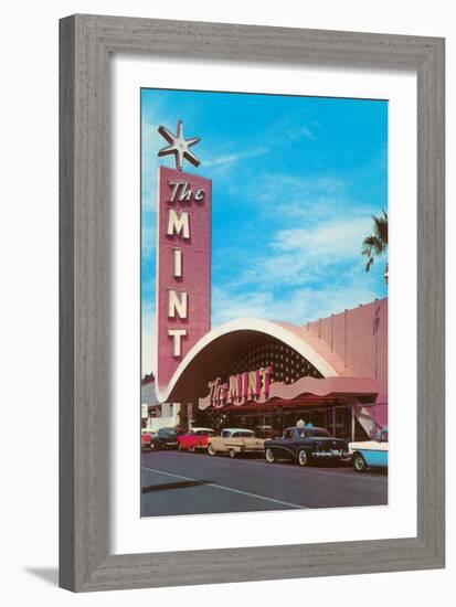 The Mint Hotel, Las Vegas, Nevada-null-Framed Art Print