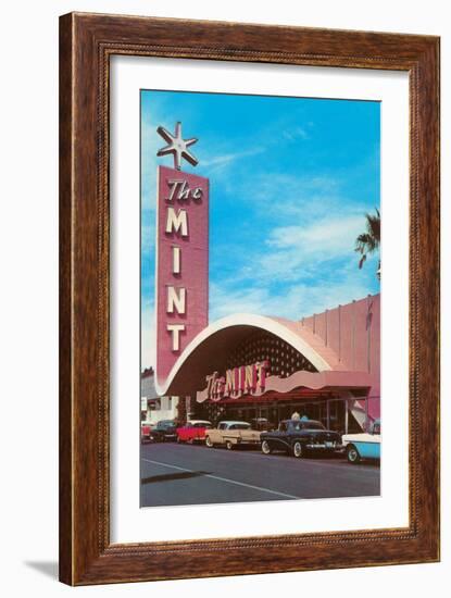 The Mint Hotel, Las Vegas, Nevada-null-Framed Art Print