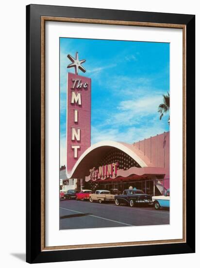 The Mint Hotel, Las Vegas, Nevada-null-Framed Art Print