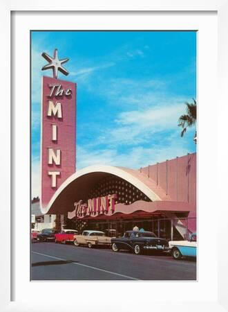 The Mint Hotel, Las Vegas, Nevada' Art Print | Art.com