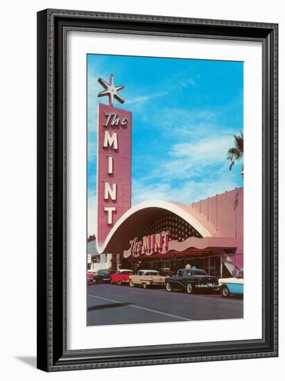 The Mint Hotel, Las Vegas, Nevada-null-Framed Art Print