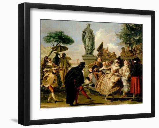 The Minuet-Giovanni Battista Tiepolo-Framed Giclee Print