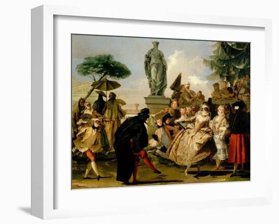 The Minuet-Giovanni Battista Tiepolo-Framed Giclee Print