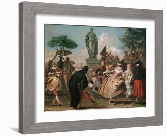 The Minuet-Giandomenico Tiepolo-Framed Giclee Print