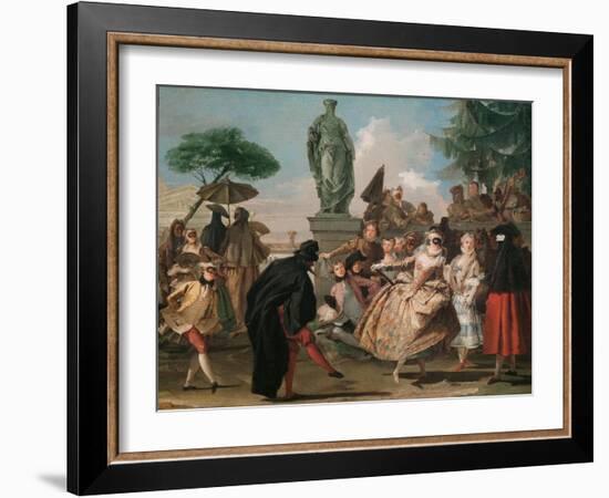 The Minuet-Giandomenico Tiepolo-Framed Giclee Print