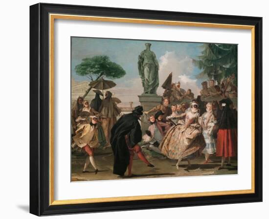 The Minuet-Giandomenico Tiepolo-Framed Giclee Print