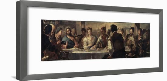 The Miracle at Cana, 17th Century-Luca Giordano-Framed Giclee Print