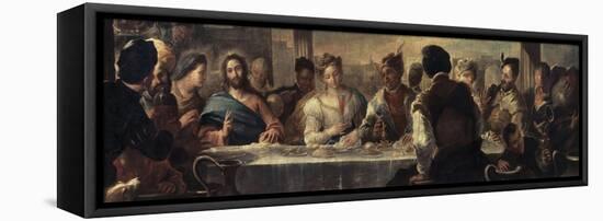 The Miracle at Cana, 17th Century-Luca Giordano-Framed Premier Image Canvas