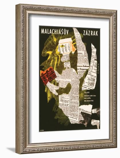 The Miracle of Father Malachia-null-Framed Art Print