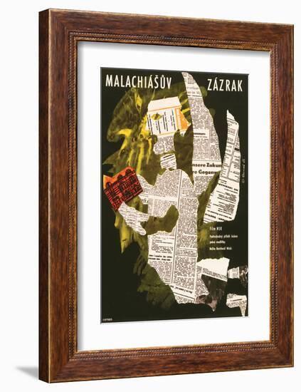 The Miracle of Father Malachia-null-Framed Art Print