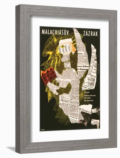 The Miracle of Father Malachia-null-Framed Art Print