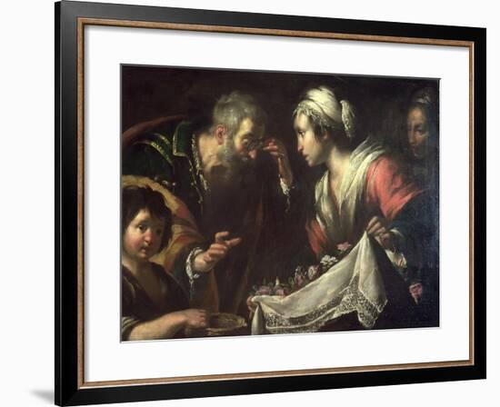 The Miracle of St. Zita-Bernardo Strozzi-Framed Giclee Print
