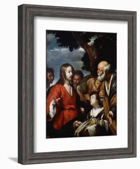 The Miracle of the Five Loaves and Two Fishes, after 1630-Bernardo Strozzi-Framed Giclee Print