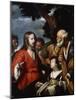 The Miracle of the Five Loaves and Two Fishes, after 1630-Bernardo Strozzi-Mounted Giclee Print