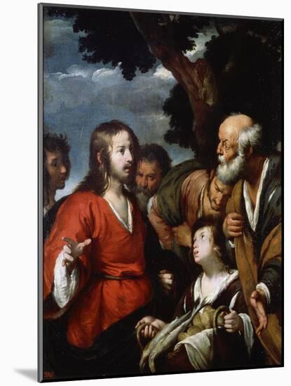 The Miracle of the Five Loaves and Two Fishes, after 1630-Bernardo Strozzi-Mounted Giclee Print