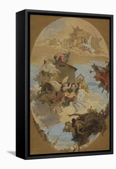 The Miracle of the Holy House of Loreto, 1743-Giovanni Battista Tiepolo-Framed Premier Image Canvas