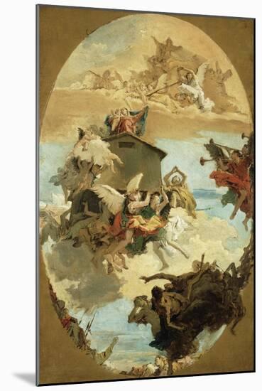 The Miracle of the Holy House of Loreto-Giovanni Battista Tiepolo-Mounted Art Print