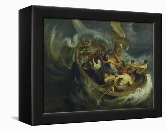 The Miracles of St, Walburga, after 1610-Peter Paul Rubens-Framed Premier Image Canvas