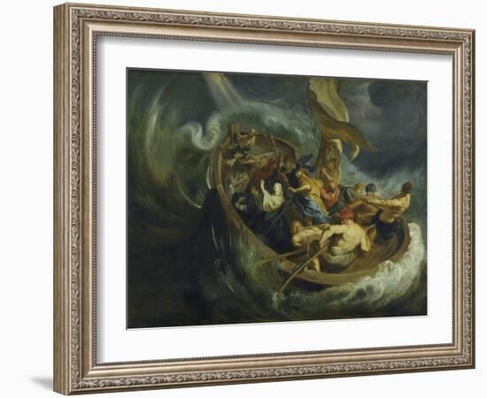 The Miracles of St, Walburga, after 1610-Peter Paul Rubens-Framed Giclee Print