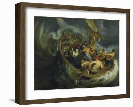 The Miracles of St, Walburga, after 1610-Peter Paul Rubens-Framed Giclee Print