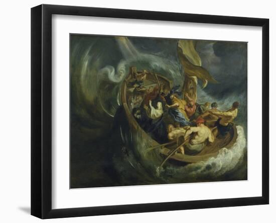 The Miracles of St, Walburga, after 1610-Peter Paul Rubens-Framed Giclee Print