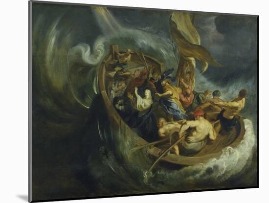 The Miracles of St, Walburga, after 1610-Peter Paul Rubens-Mounted Giclee Print
