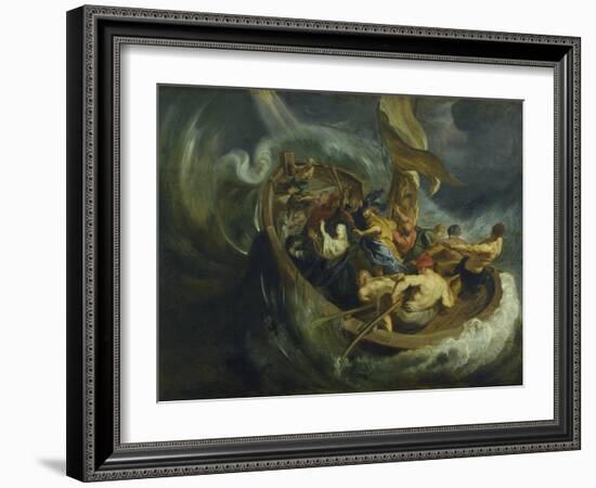 The Miracles of St, Walburga, after 1610-Peter Paul Rubens-Framed Giclee Print