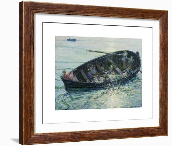 The Miraculous Haul of Fishes, c.1913-14-Henry Ossawa Tanner-Framed Premium Giclee Print