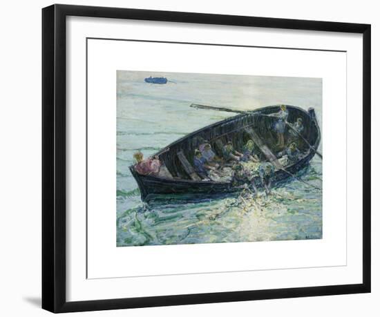 The Miraculous Haul of Fishes, c.1913-14-Henry Ossawa Tanner-Framed Premium Giclee Print