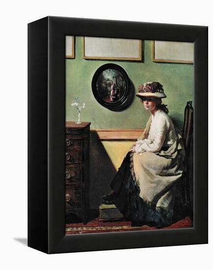 The Mirror, 1900-William Newenham Montague Orpen-Framed Premier Image Canvas