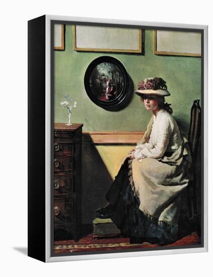 The Mirror, 1900-William Newenham Montague Orpen-Framed Premier Image Canvas