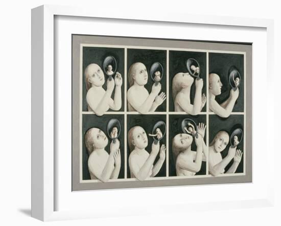 The Mirror, 1987-Evelyn Williams-Framed Giclee Print