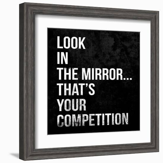 The Mirror 1-Jace Grey-Framed Art Print