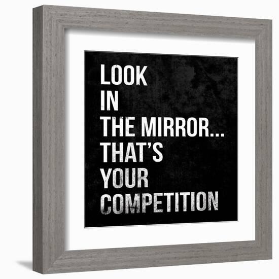 The Mirror 1-Jace Grey-Framed Art Print