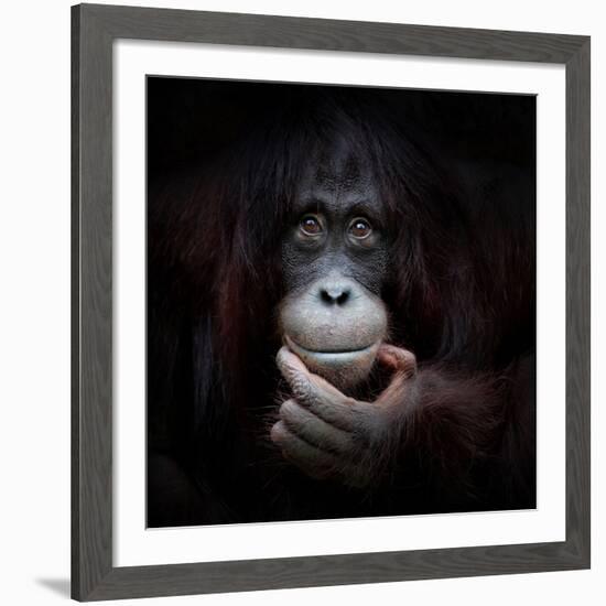 THE MIRROR IMAGE-Antje Wenner-Braun-Framed Art Print