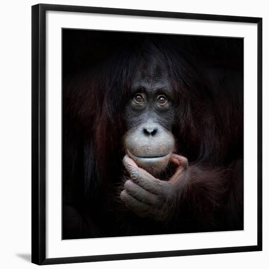 THE MIRROR IMAGE-Antje Wenner-Braun-Framed Art Print