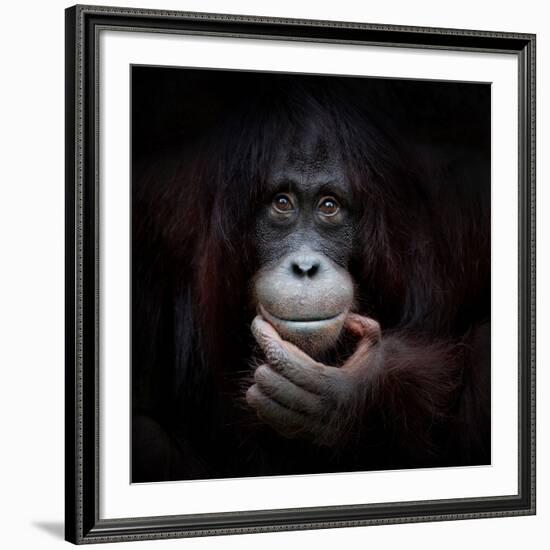 THE MIRROR IMAGE-Antje Wenner-Braun-Framed Art Print