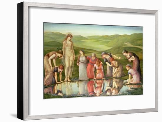 The Mirror of Venus-Edward Burne-Jones-Framed Giclee Print