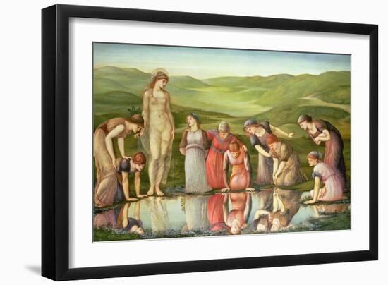 The Mirror of Venus-Edward Burne-Jones-Framed Giclee Print