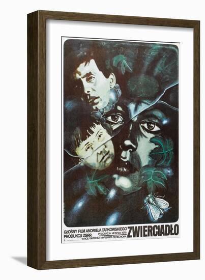 The Mirror, Polish poster, (aka Zerkalo), 1975-null-Framed Premium Giclee Print