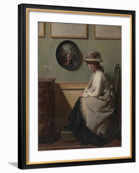 The Mirror-Sir William Orpen-Framed Giclee Print