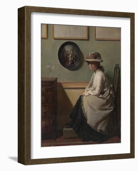 The Mirror-Sir William Orpen-Framed Giclee Print