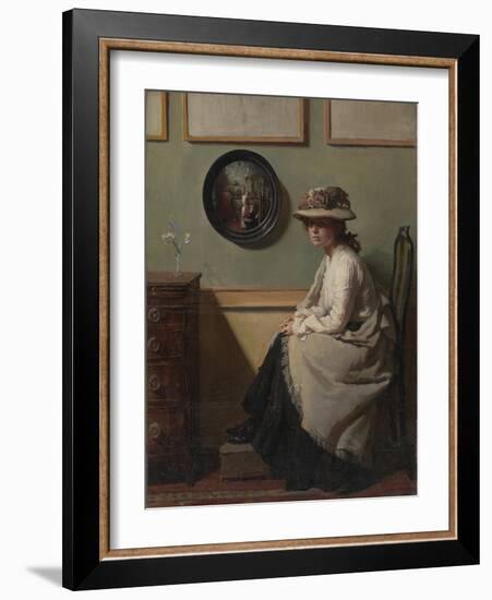 The Mirror-Sir William Orpen-Framed Giclee Print