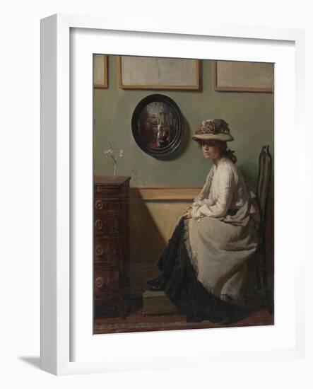 The Mirror-Sir William Orpen-Framed Giclee Print