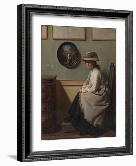 The Mirror-Sir William Orpen-Framed Giclee Print