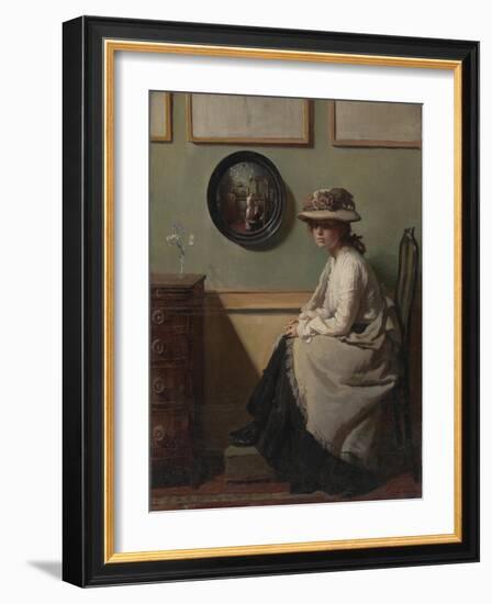 The Mirror-Sir William Orpen-Framed Giclee Print