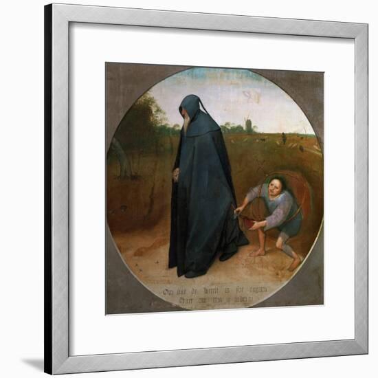 The Misanthrope (The Faithlessness of the World)-Pieter Bruegel the Elder-Framed Giclee Print