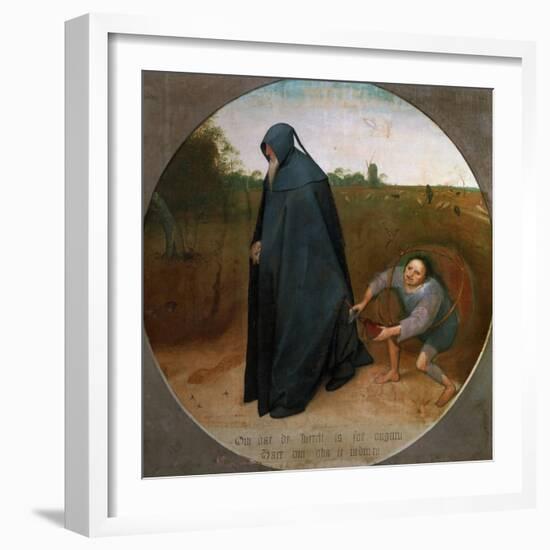 The Misanthrope (The Faithlessness of the World)-Pieter Bruegel the Elder-Framed Giclee Print