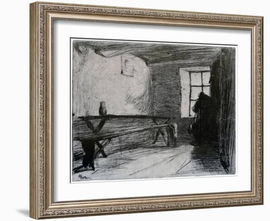 The Miser, C1851-James Abbott McNeill Whistler-Framed Giclee Print