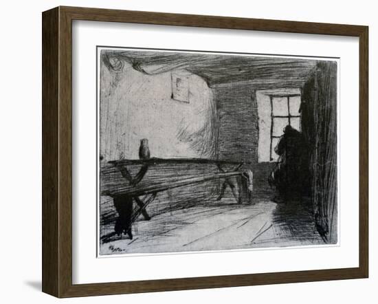 The Miser, C1851-James Abbott McNeill Whistler-Framed Giclee Print